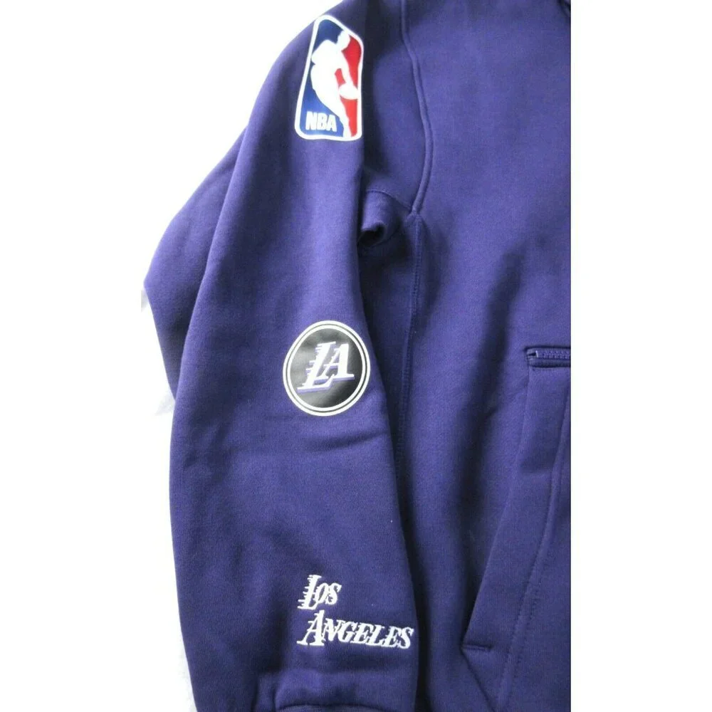 Nike Men's NBA L.A. Lakers Courtside City Edition Hoodie Purple Size Medium NWT